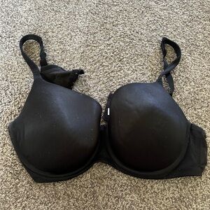 Cacique Elegant Black Full-Coverage Bra